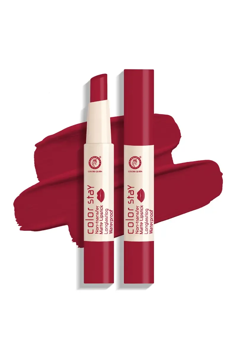 Colors Queen Creamy Matte Color Stay Transfer Proof & Waterproof Lipstick - 2gm (Shade 04)  012338SHA042GM