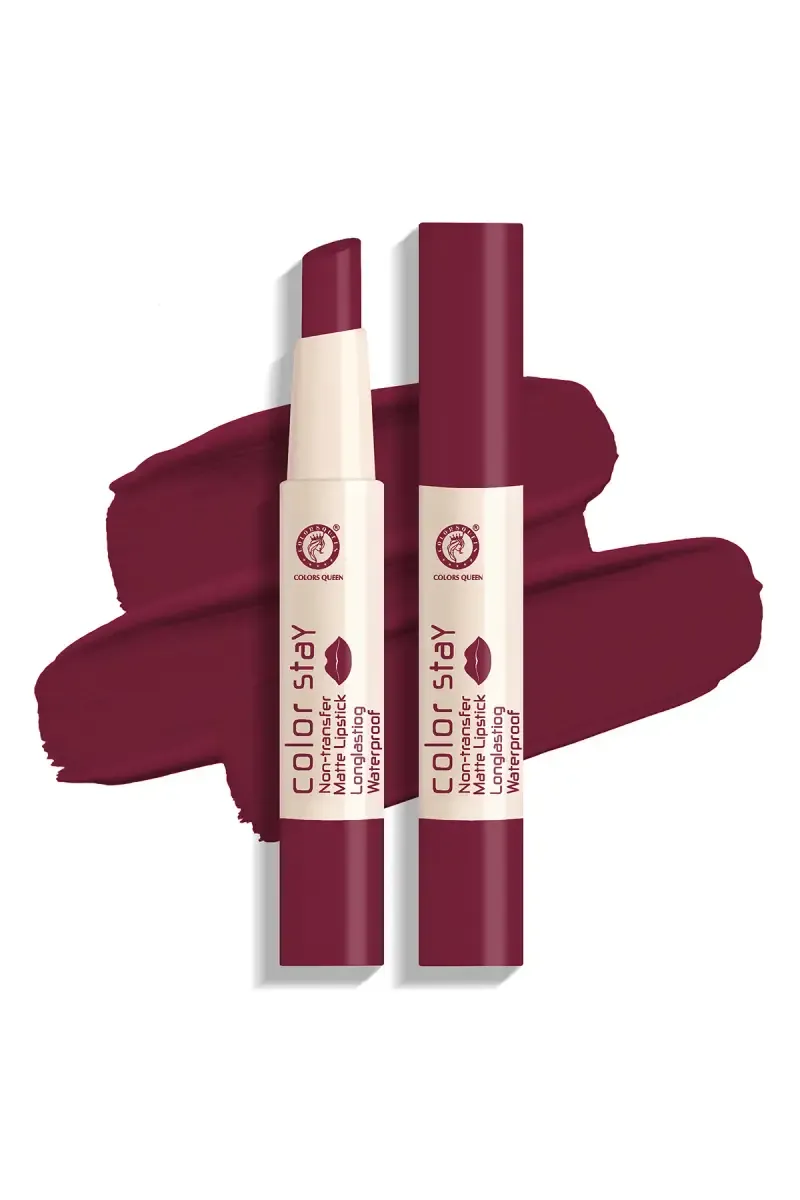 Colors Queen Creamy Matte Color Stay Transfer Proof & Waterproof Lipstick - 2gm (Shade 05)  012338SHA052GM