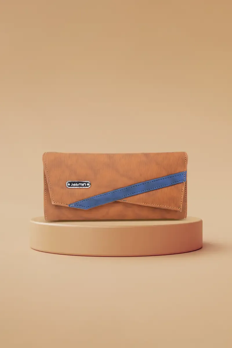 PU Solid Casual Purse for Women 012399BRO