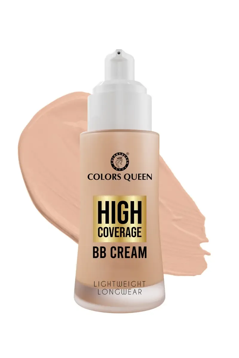 Colors Queen High Coverage BB Cream Foundation- 50gm (Shade 01)	 012409SHA0150G