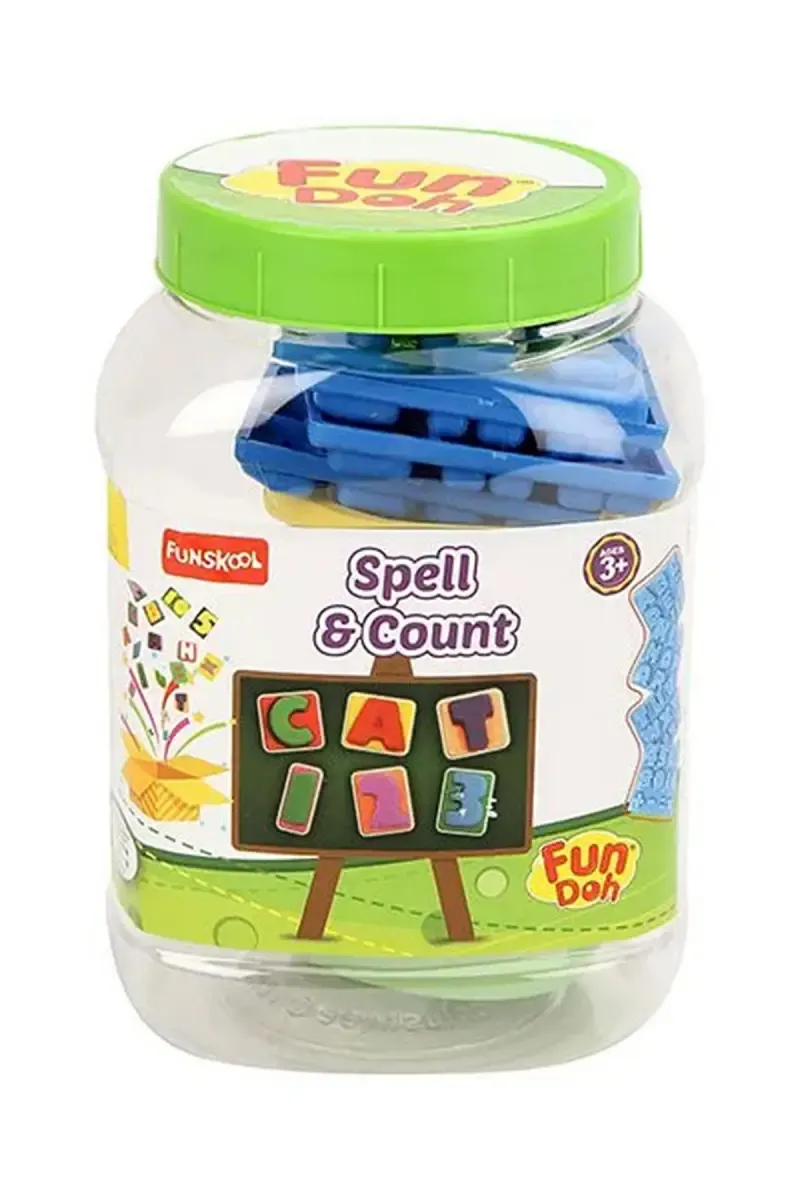 Spell and Count Clay Activity Set