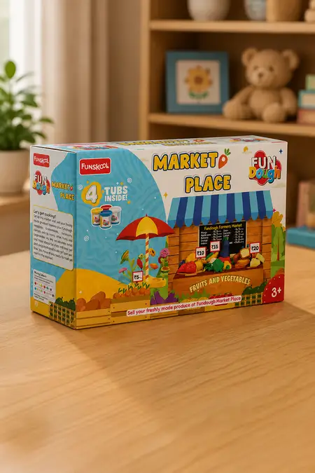 Market Place Fun Dough Playset - Pack of 1