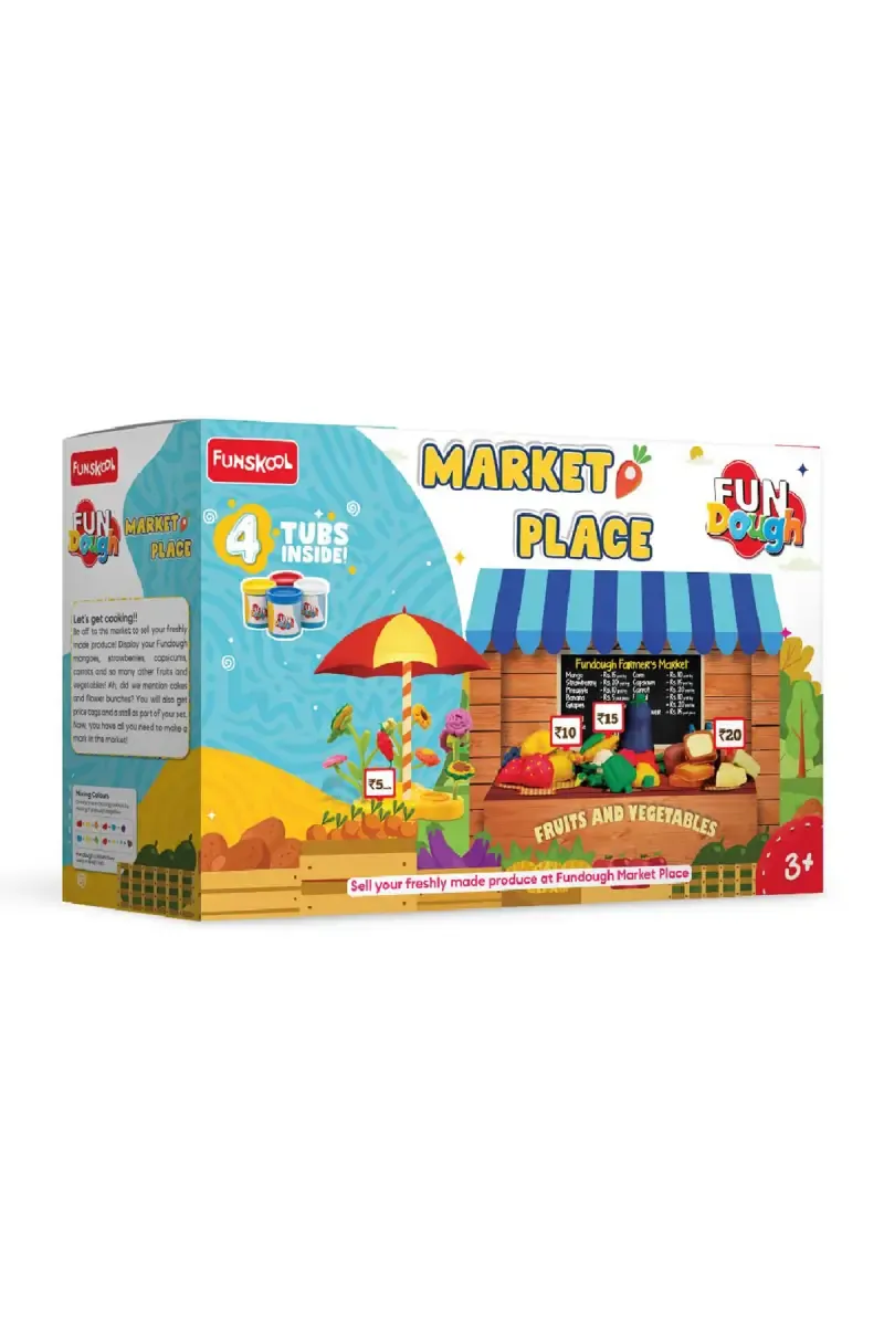 Market Place Fun Dough Playset - Pack of 1