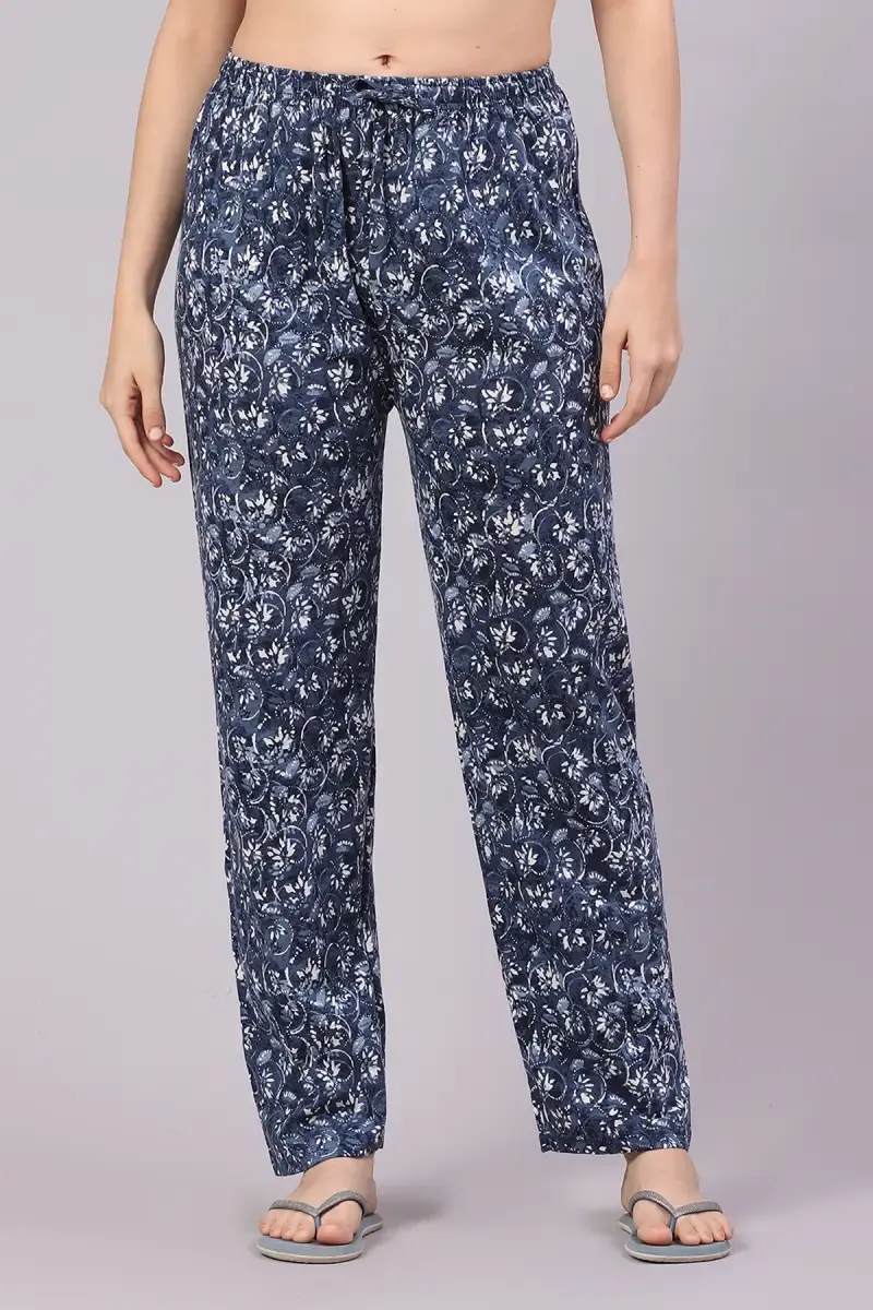 Women's Cotton Hosiery All Over Printed Pyjama Pant