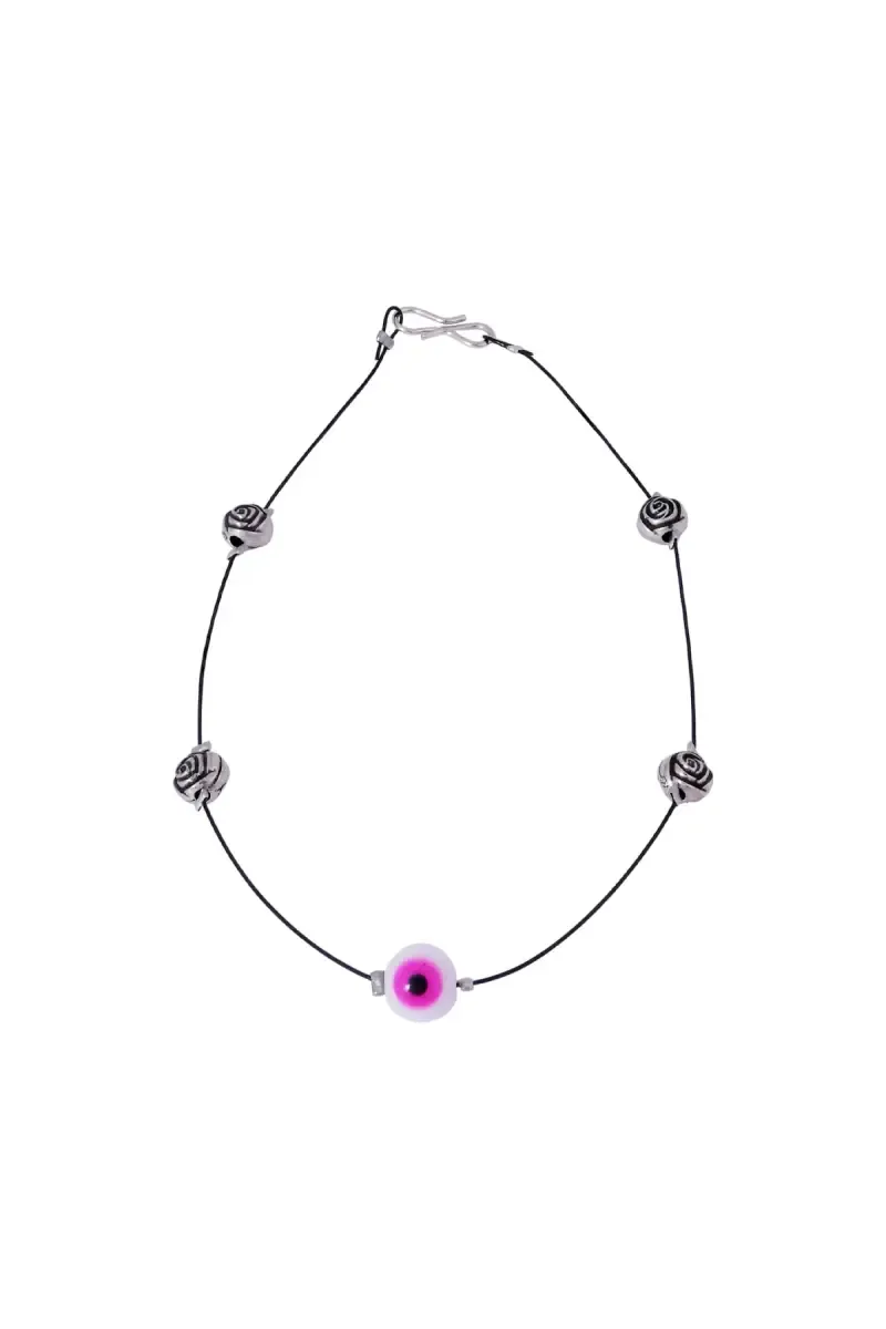 Evil Eye & Floral Charm Anklets for Women and Girls