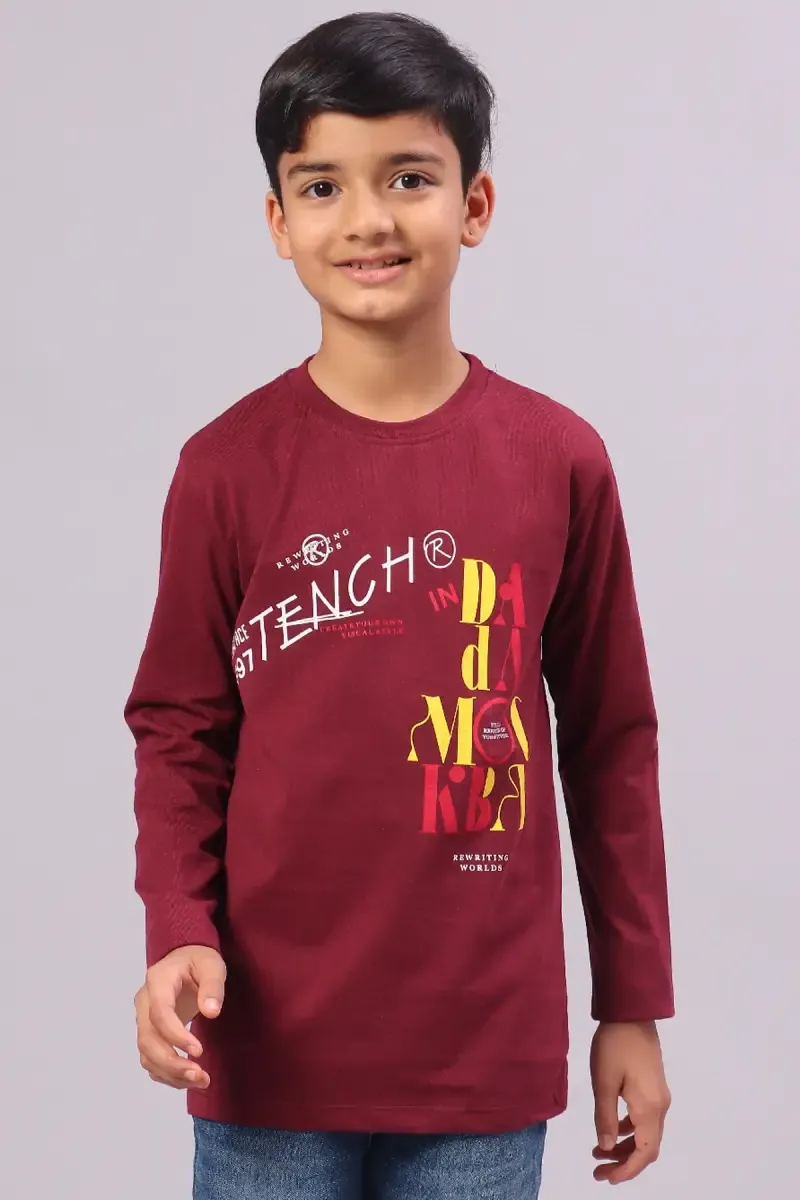 Graphic Print T-shirt for Boy