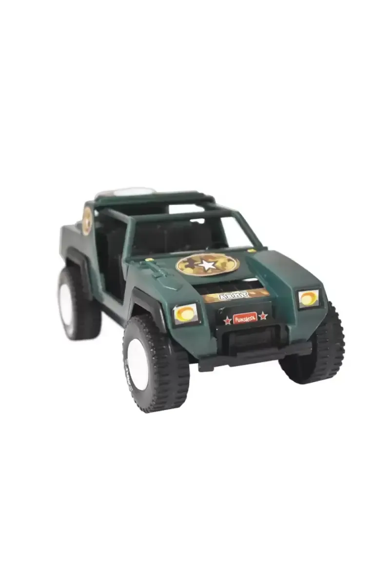 Toddlers Army Jeep Toy (Multicolor, Pack of 1)