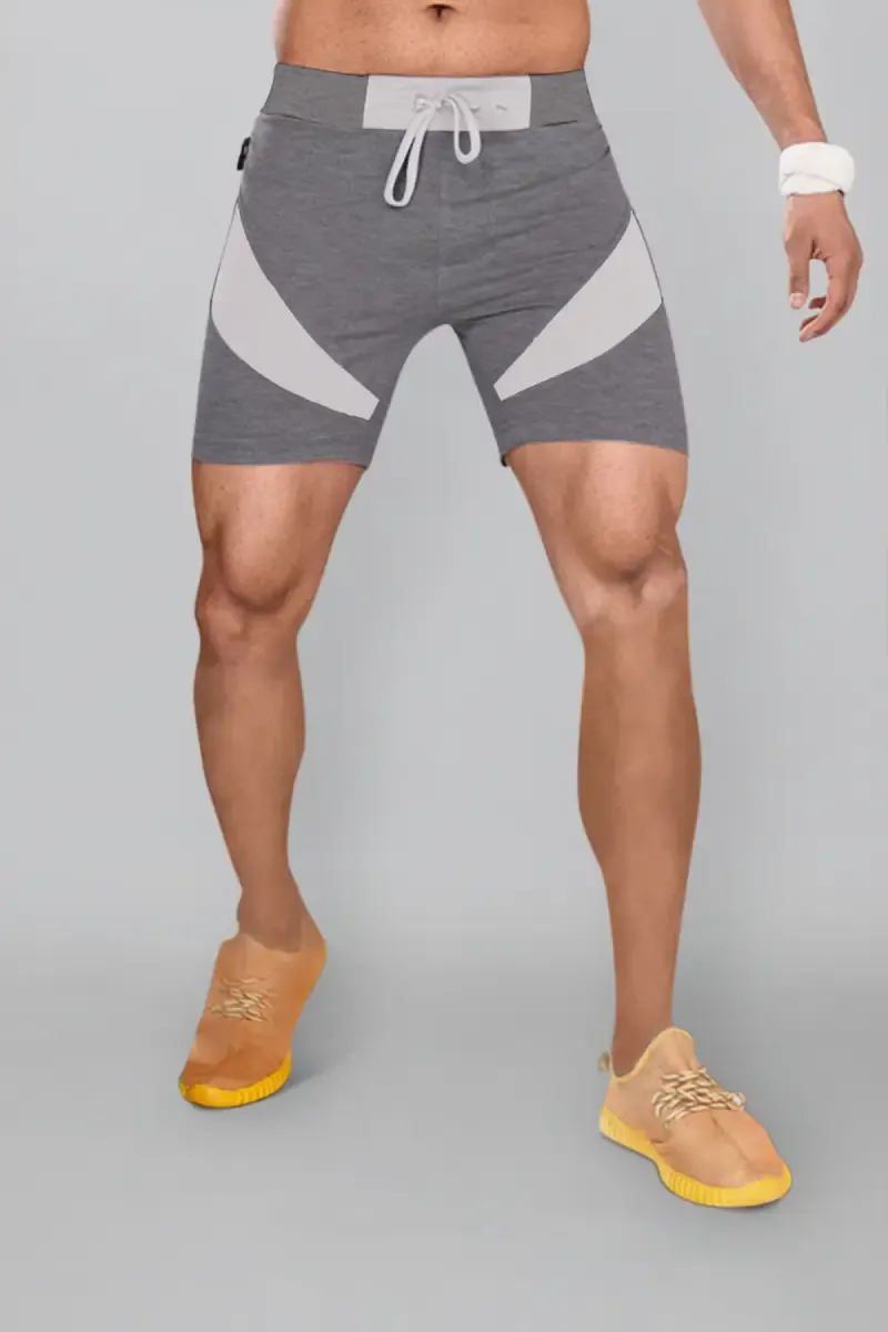 Men's Cotton Cut & Sew Casual Shorts 013051GREL