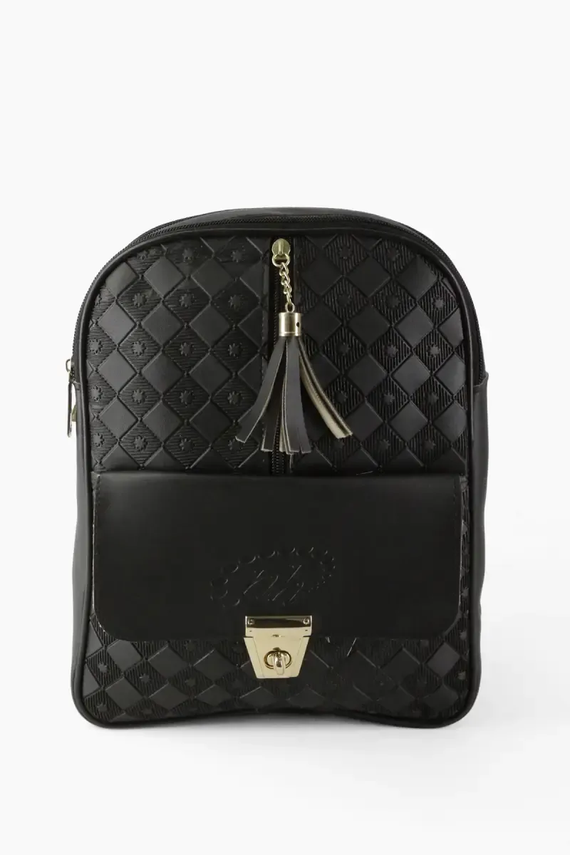Trendy Casual Backpack for Girls 013087BLA