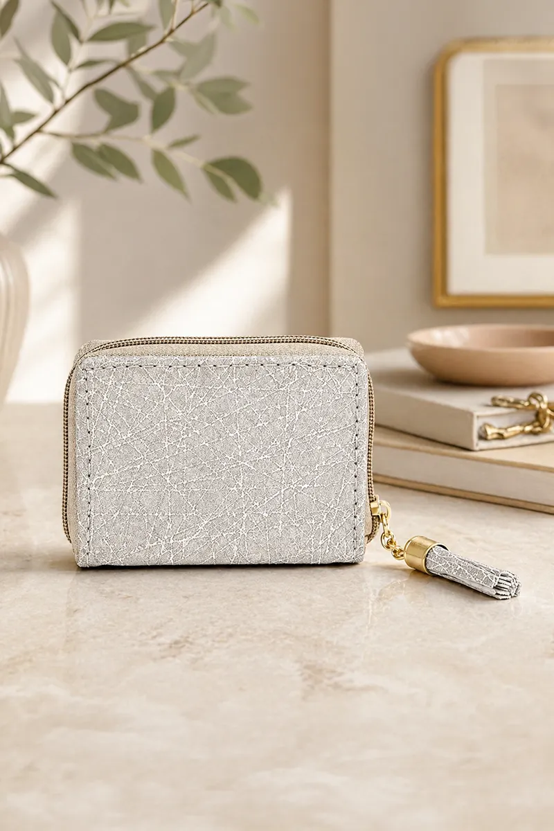 Glittering Small Coin Purse for Girls and Women 013119ASH