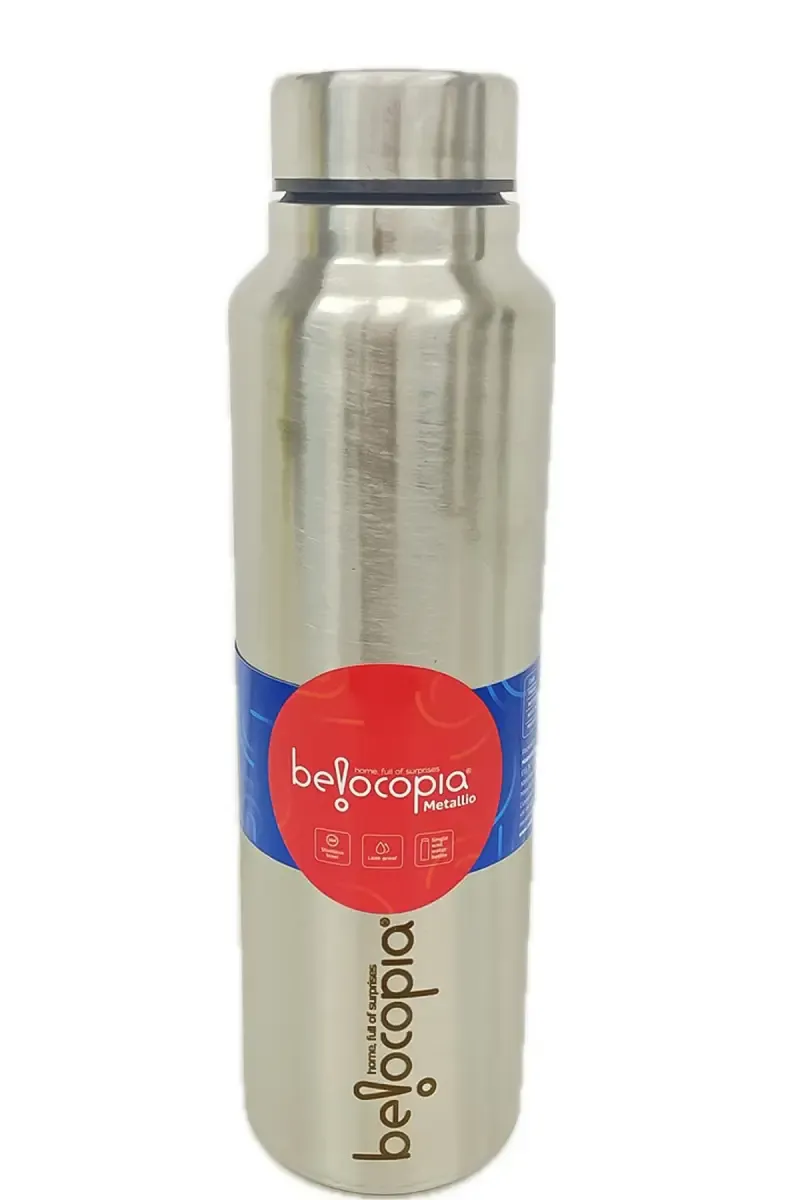 Belocopia Stainless Steel Metallio Water Bottle - 1000ml