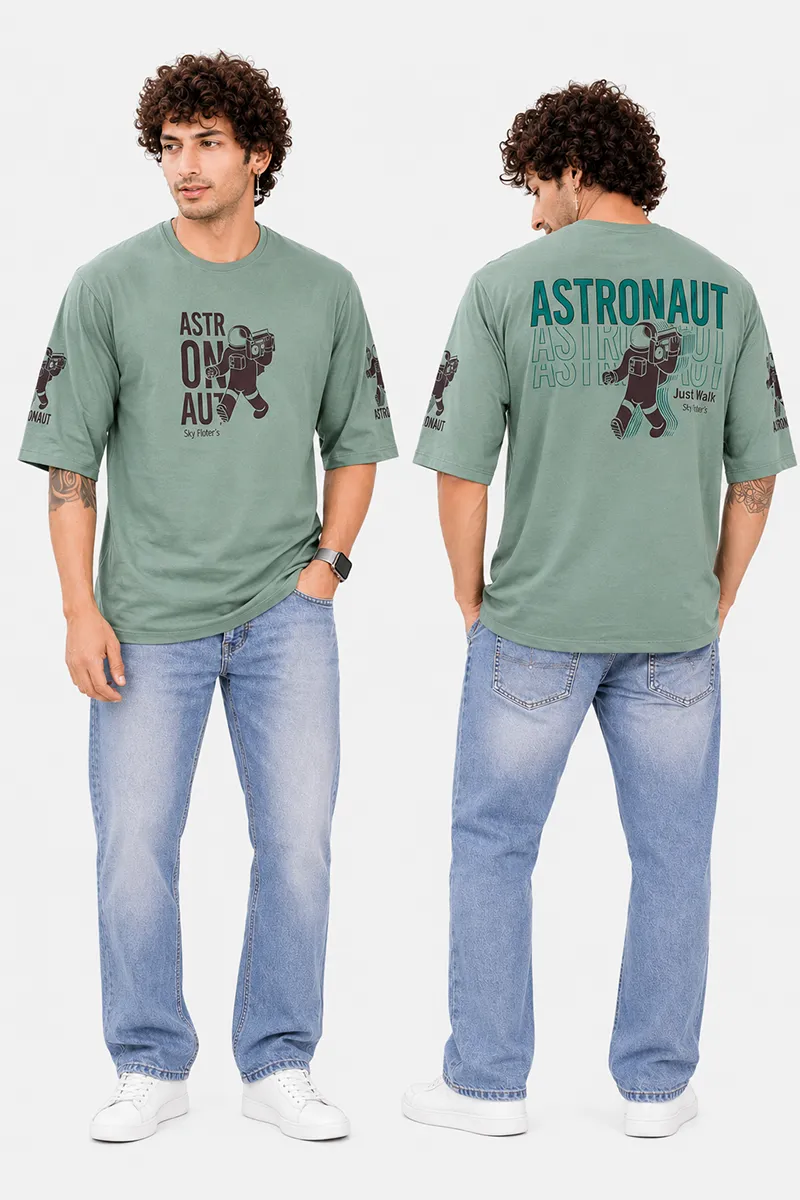 Men's Cotton Drop Shoulder T-shirt