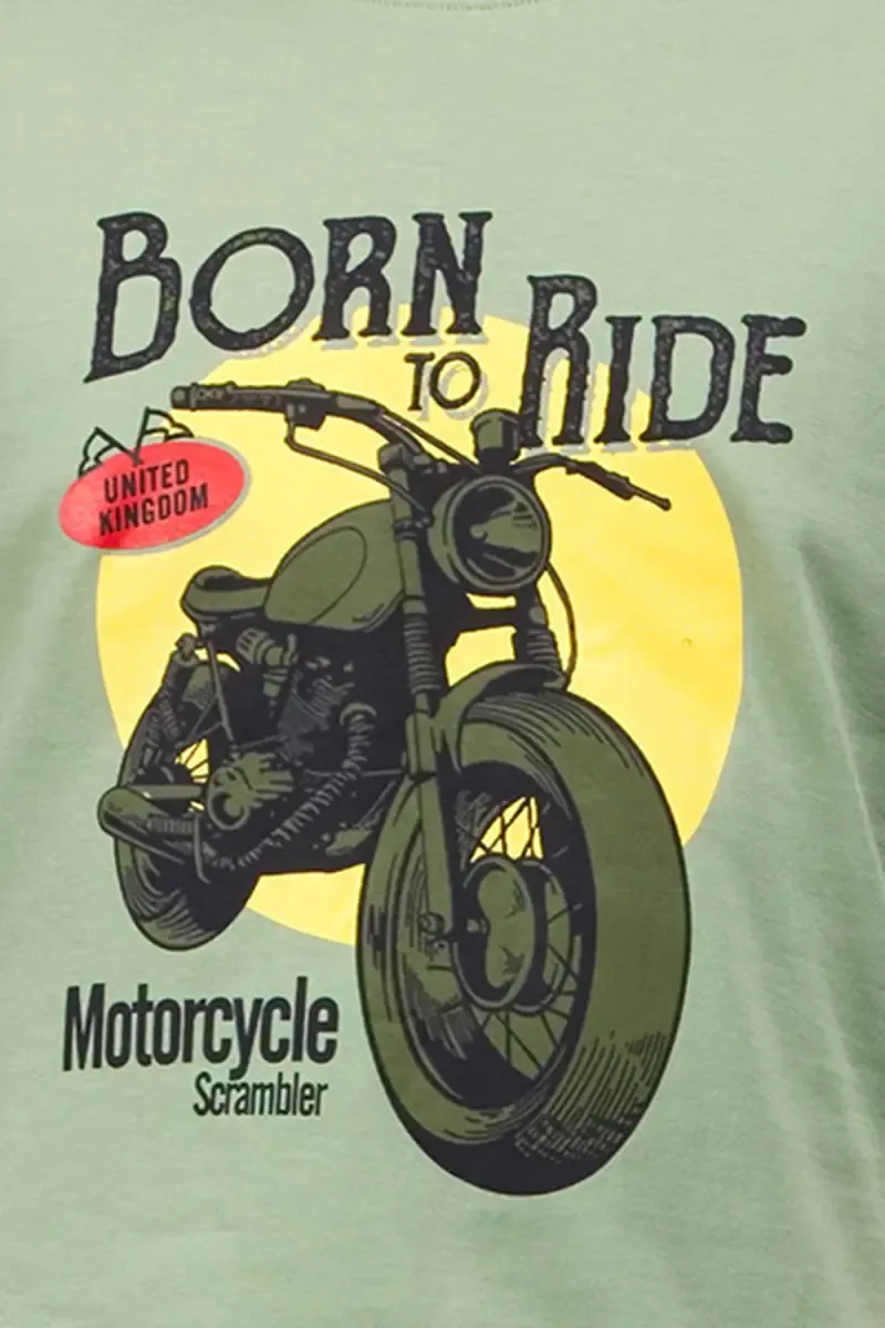 Cotton Printed T-shirt for Boy