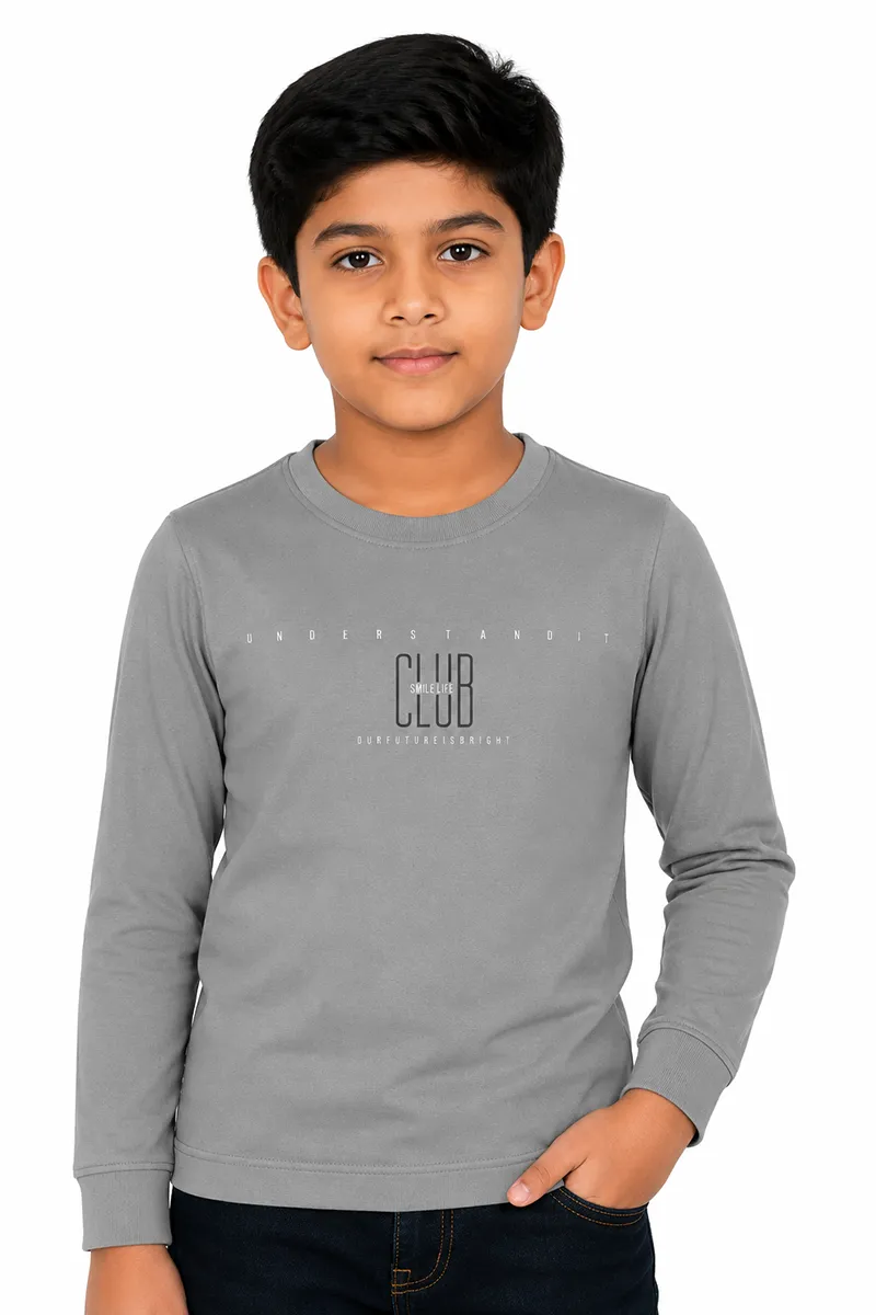 Boy's Cotton Printed T-shirt