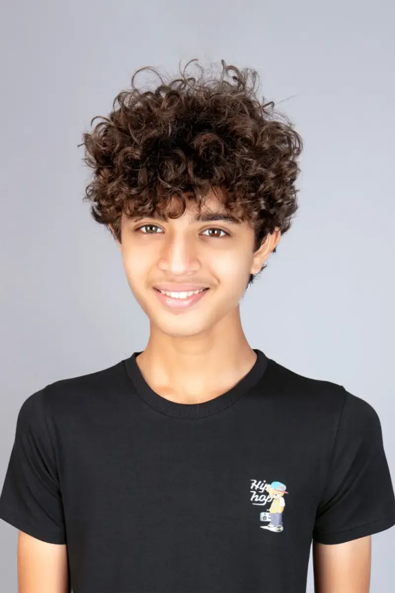 Boy's Cotton Solid T-shirt