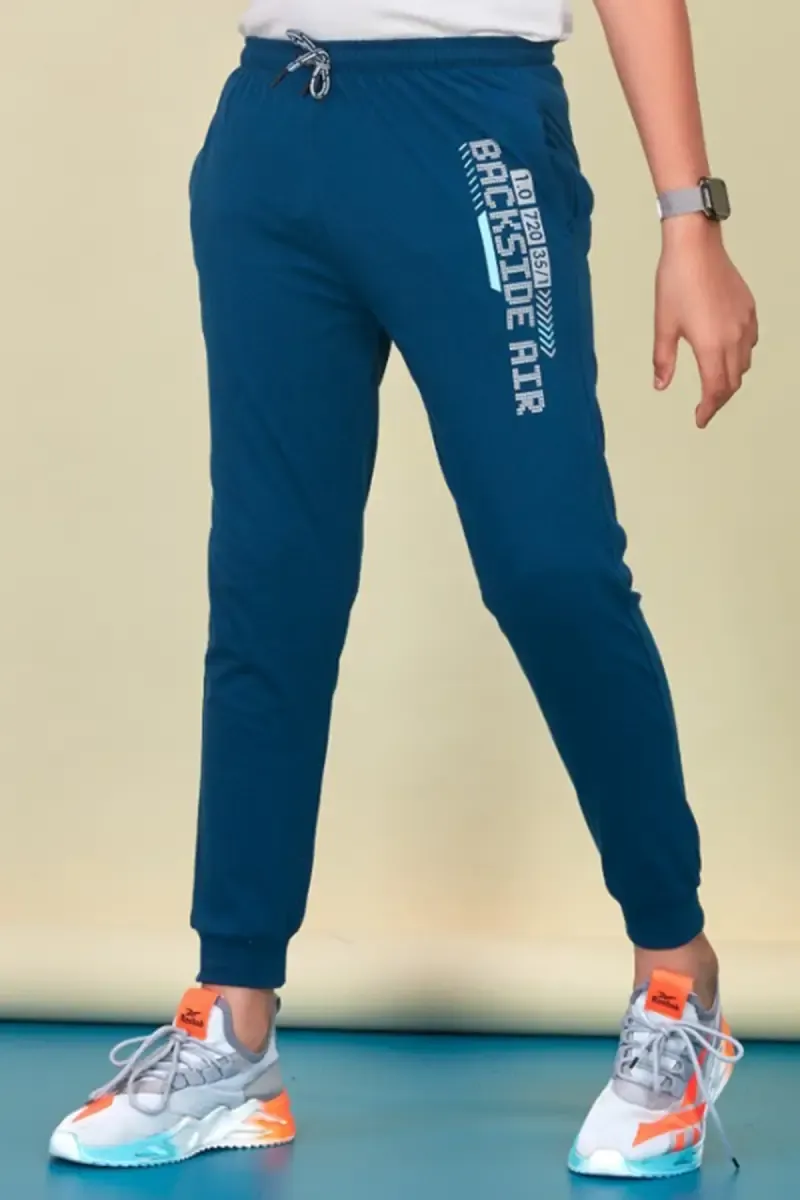 Boy's Cotton Printed Track Pant