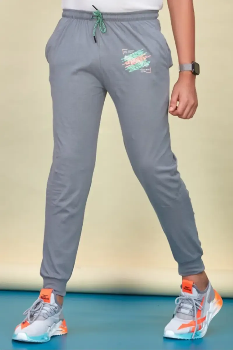 Printed Slim Fit Track Pant for Boy