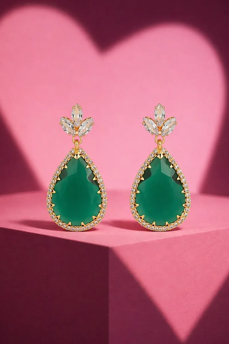 Elegance Party Wear Teardrop Earrings for Girls & Women