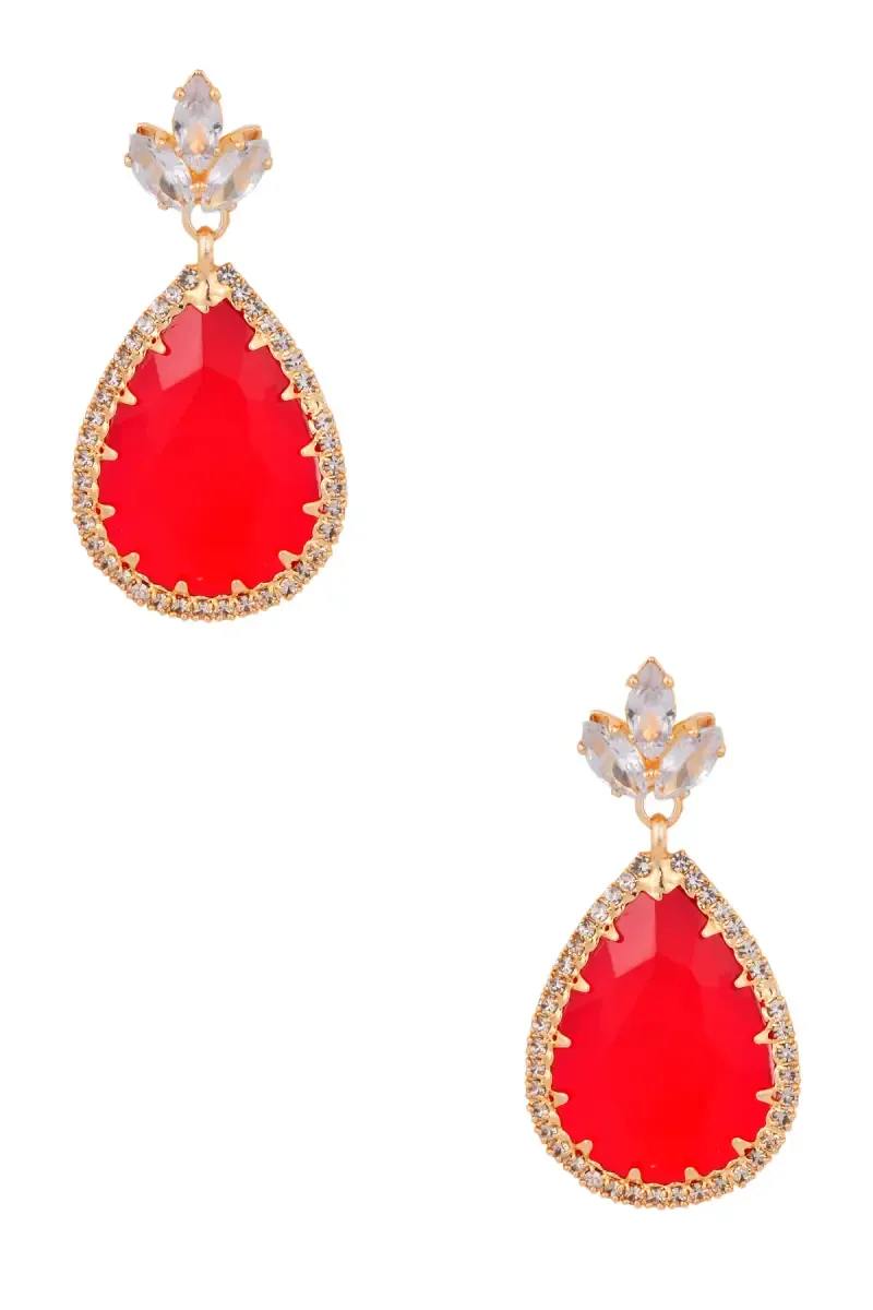 Elegance Party Wear Teardrop Earrings for Girls & Women