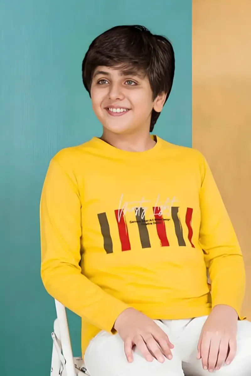 Graphic Print T-shirt for Boy