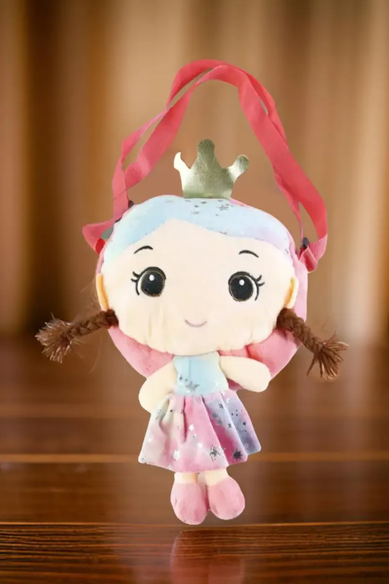 Cute Soft Doll Sling Bag for Girls 013972BABPIN