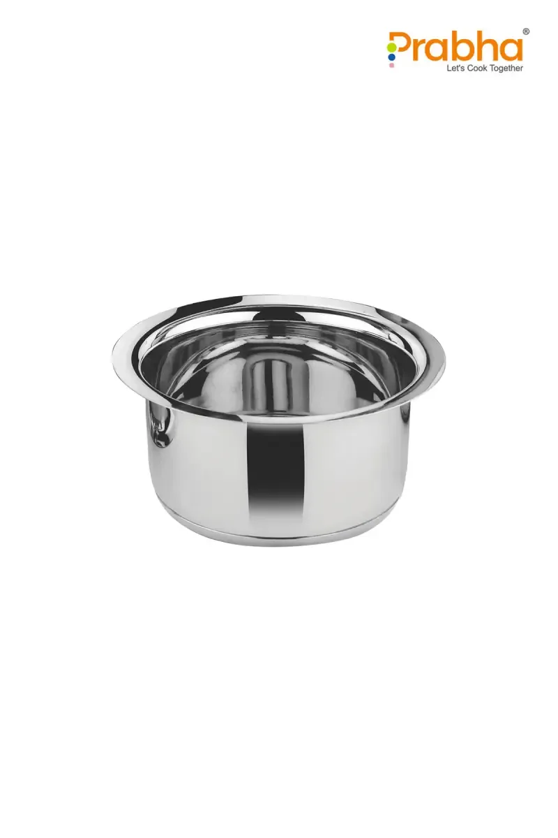 Prabha Stainless Steel Induction Bottom Tope - 1600ml 013999SIL160ML