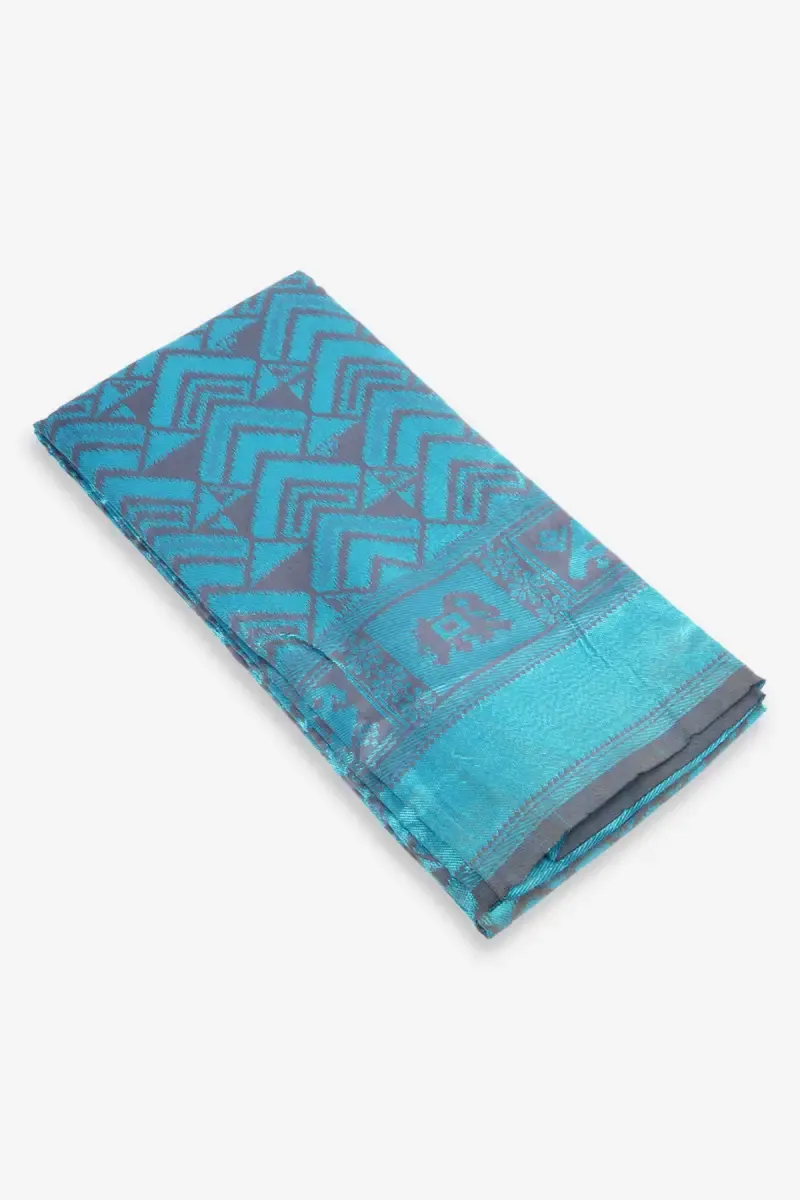 Art Silk All Over Printed Saree with Blouse for Women