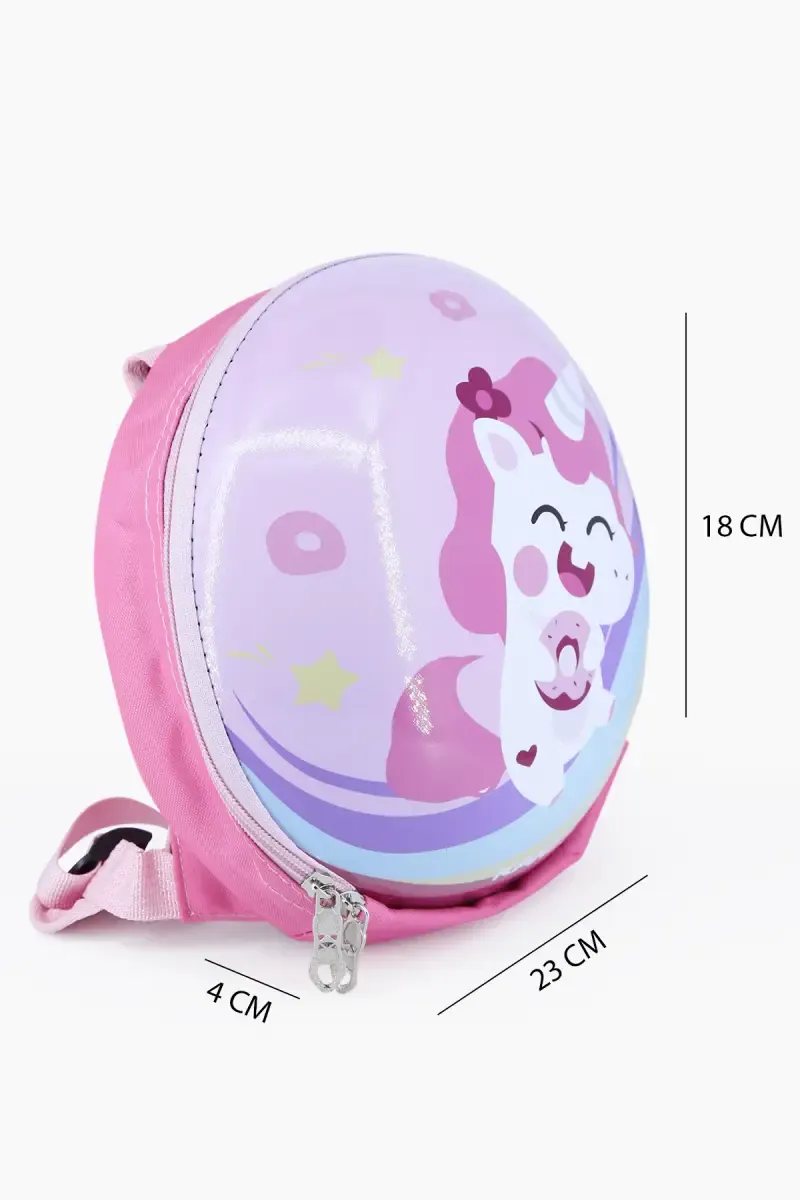 Blooming Pink Magical Unicorn Theme Kids Backpack