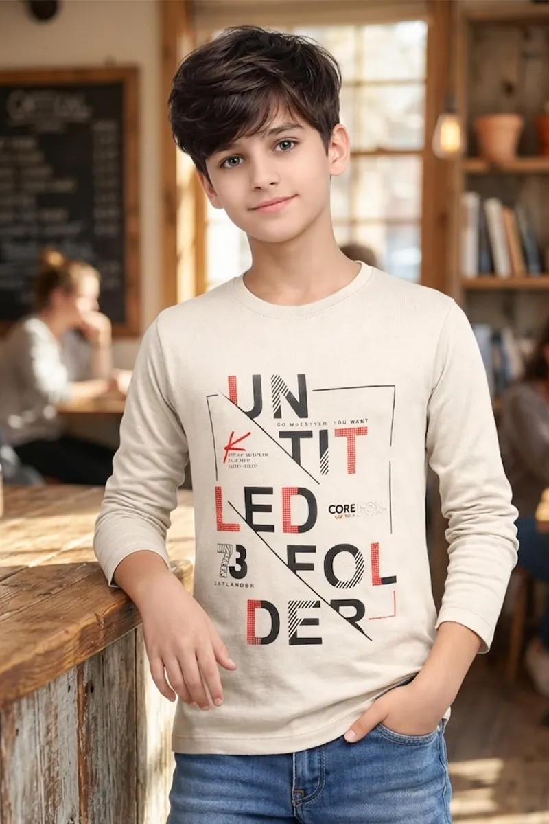 Printed Cotton Tshirt for Boy