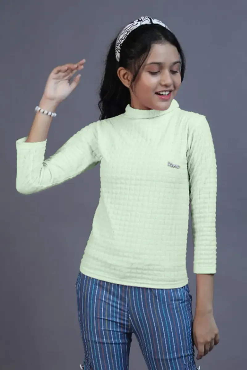 Girl's Corduroy Solid Top (3 - 11 Yrs) 01422967YRSPIS