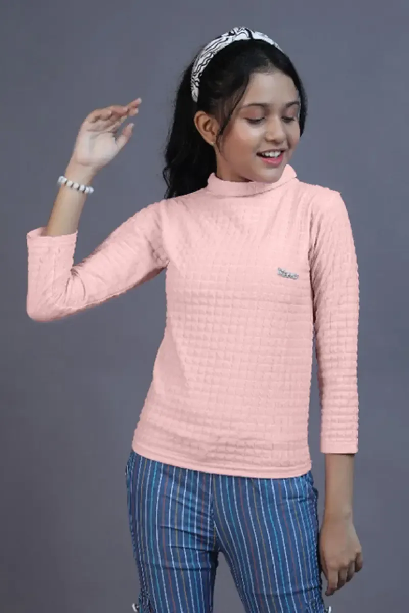 Girl's Corduroy Solid Top (3 - 11 Yrs) 014229910YRSPEA