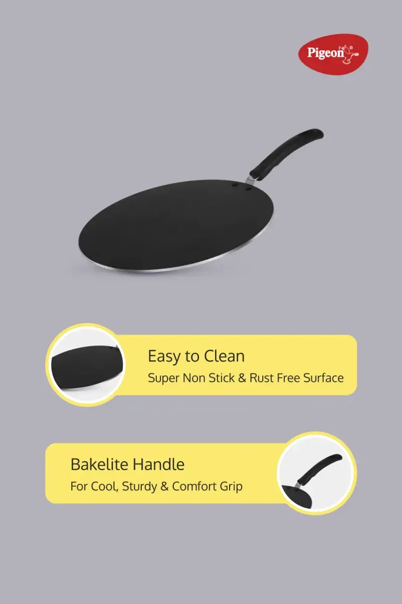 Pigeon Aluminium Concave Tawa - 28 cm 014266BLA28CM