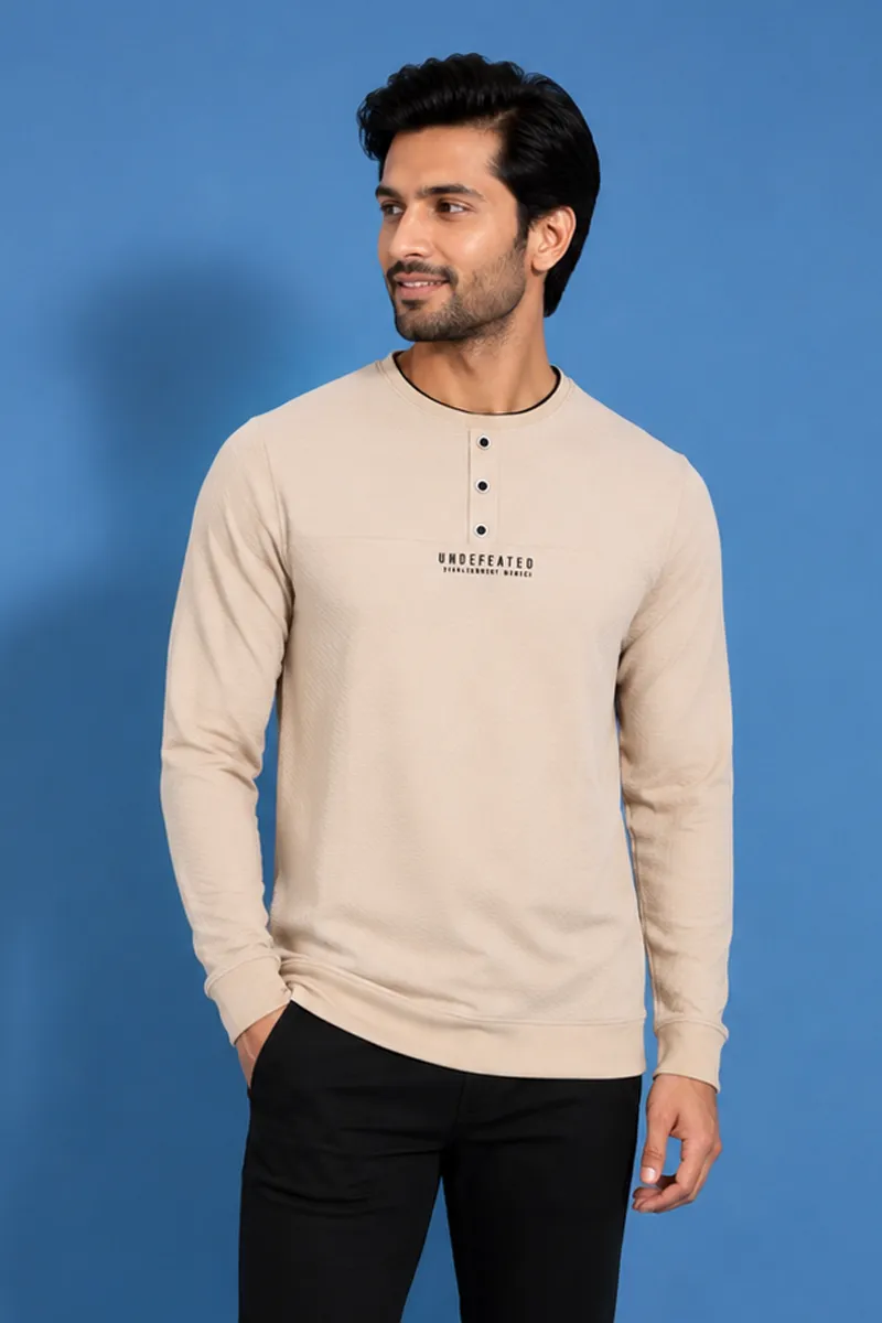 Men's Typographic Printed T-shirt