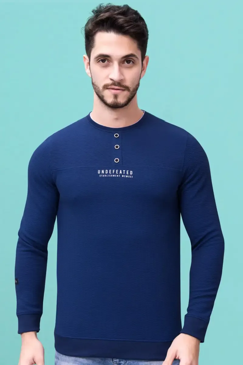 Men's Typographic Printed T-shirt