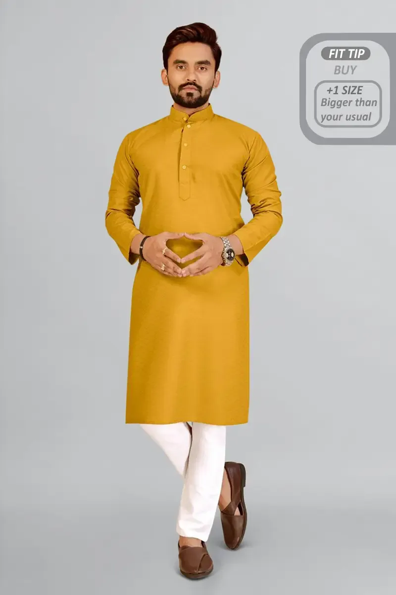 Cotton Rayon Dobby Kurta for Men 014299SMUS
