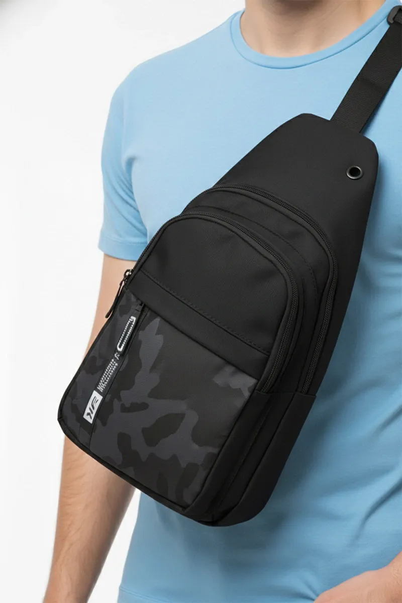 Camouflage Pattern Messenger Bag for Men 014391BLA