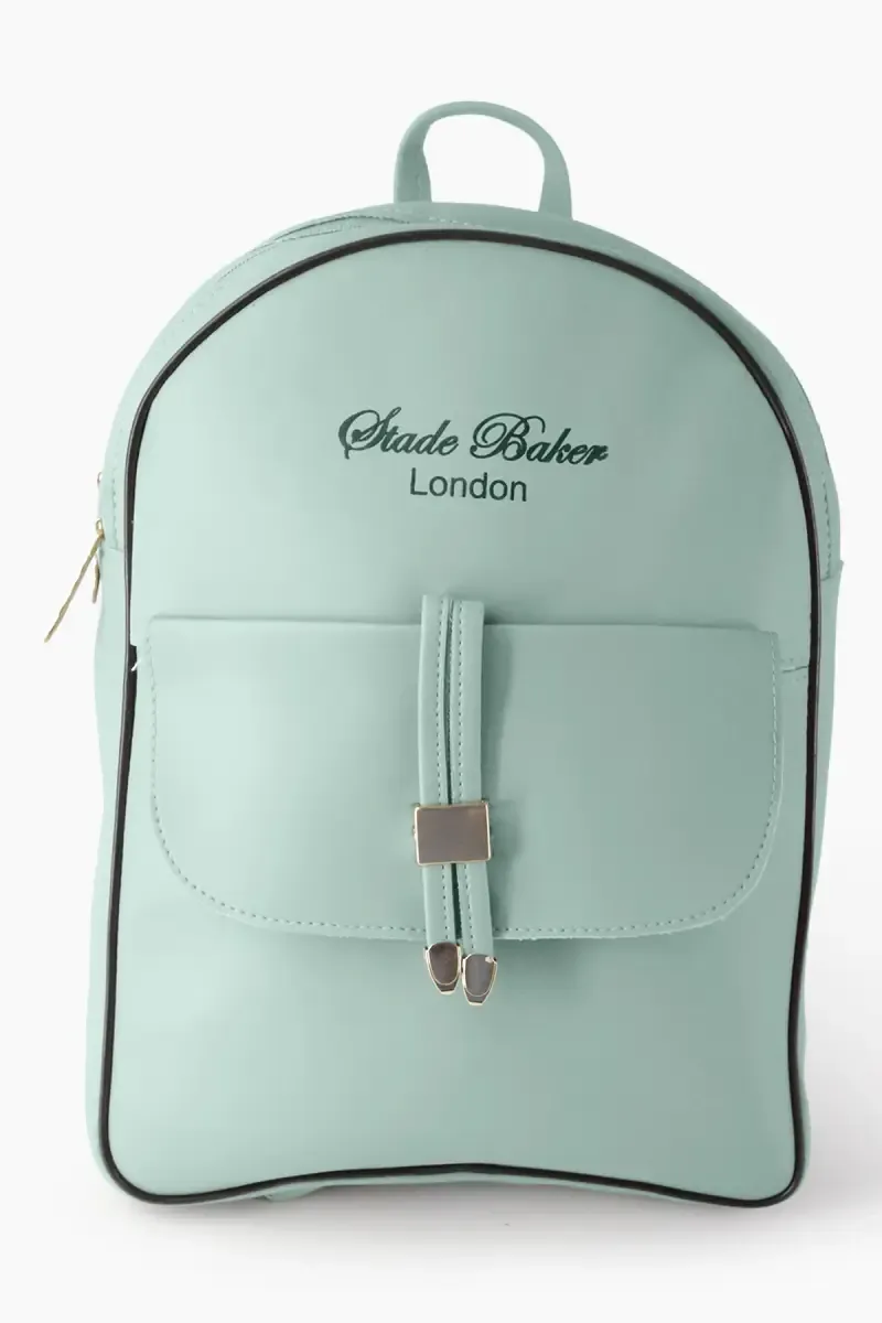 Girl's Solid Shoulder Backpack