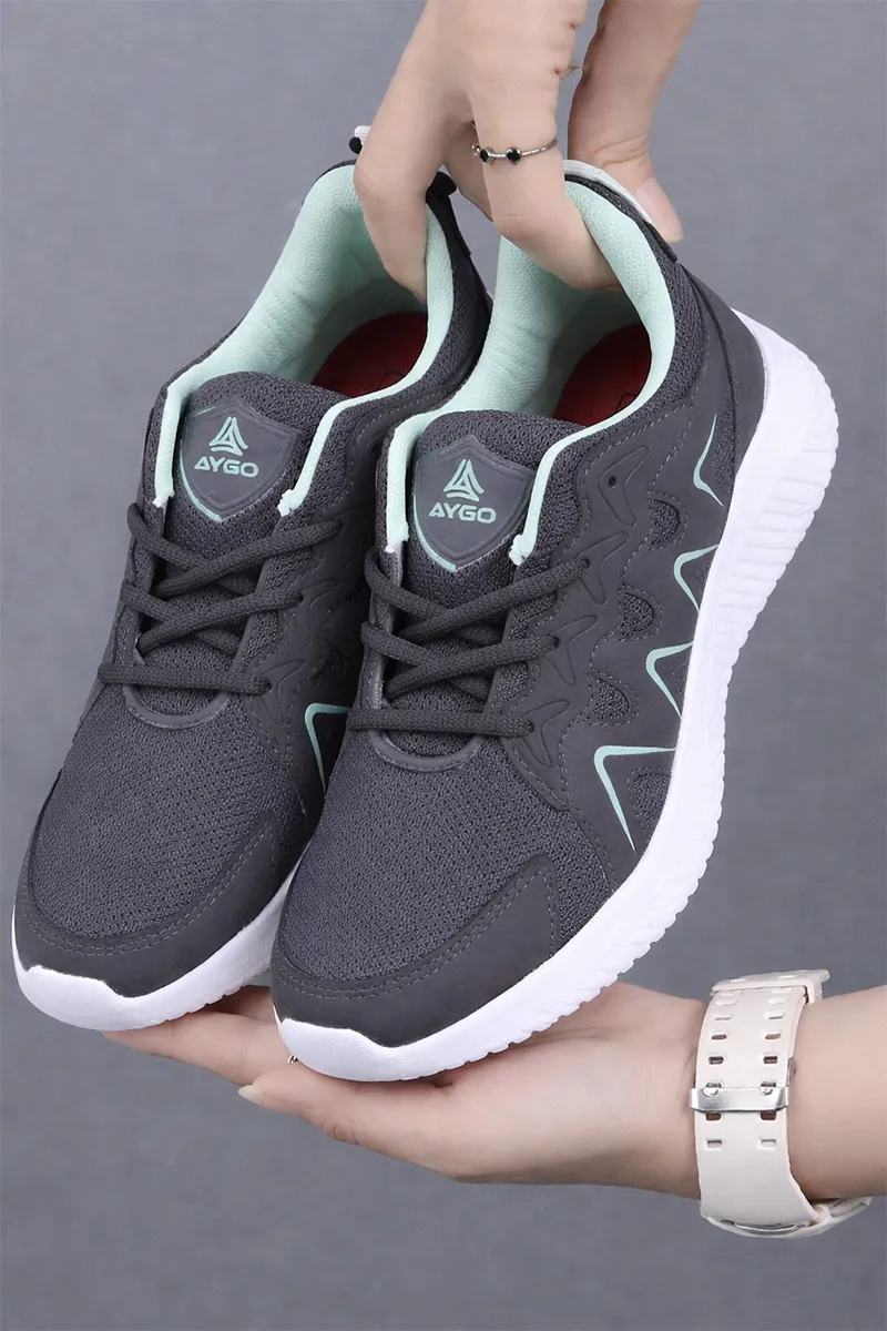 Mesh Lace-Up Sports Shoes for Women 0146129DARGRE&PIS