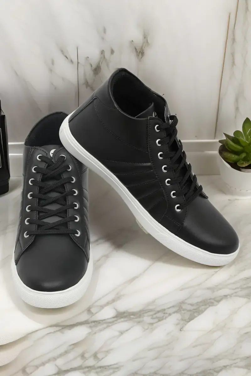 High Top Casual Snekers for Men 0147128BLA