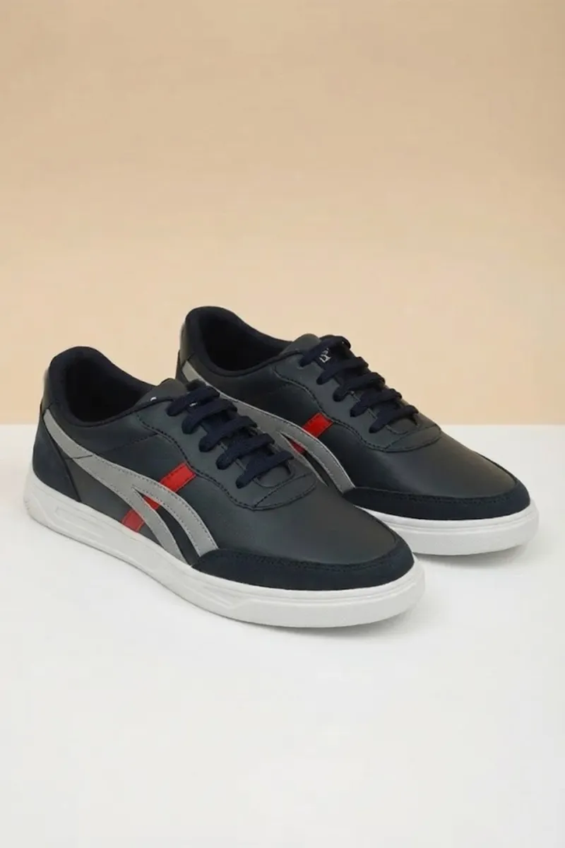 Lace-Up Casual Sneakers for Men 0147329BLU