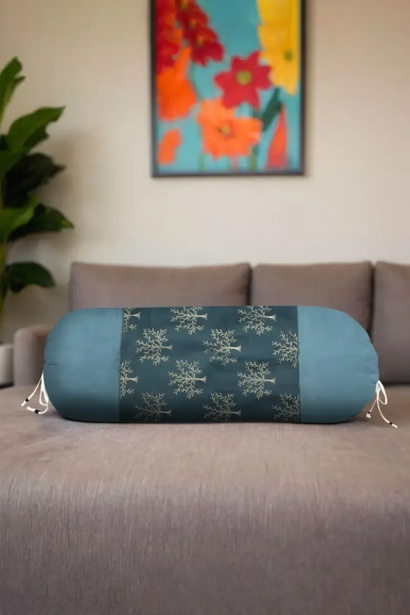 Polyester Diwan Pillow Cover - 1pc