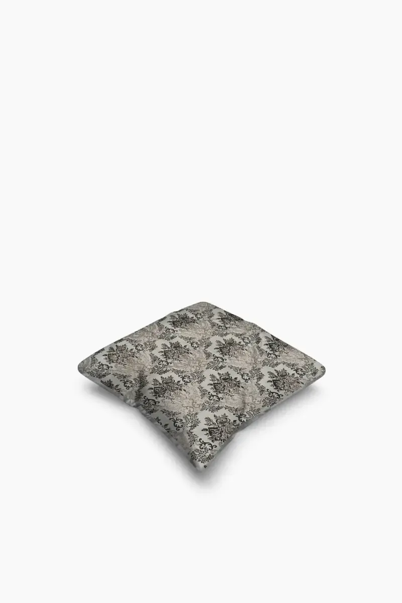 Polyester Embroidery Cushion Cover - 1 Pc