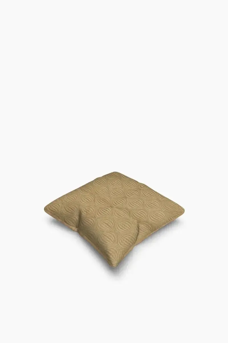 Polyester Embroidery Cushion Cover - 1 Pc 014891POLBEI
