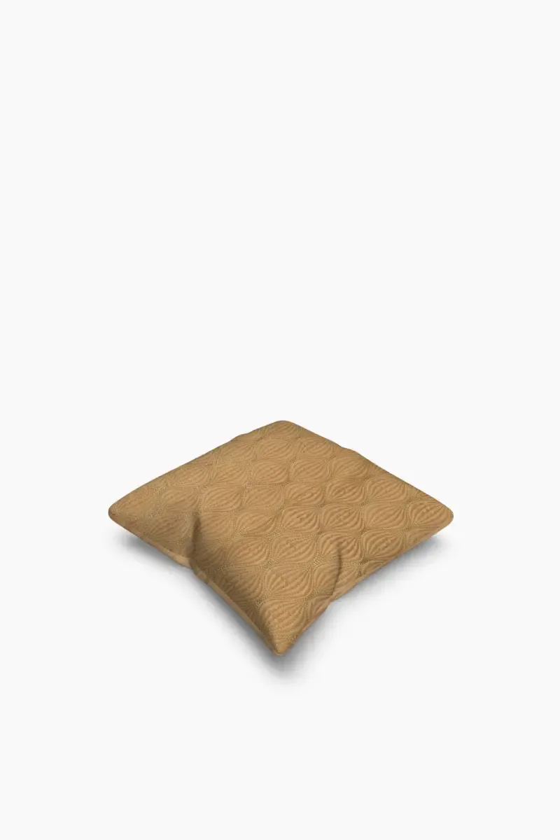Polyester Embroidery Cushion Cover - 1 Pc