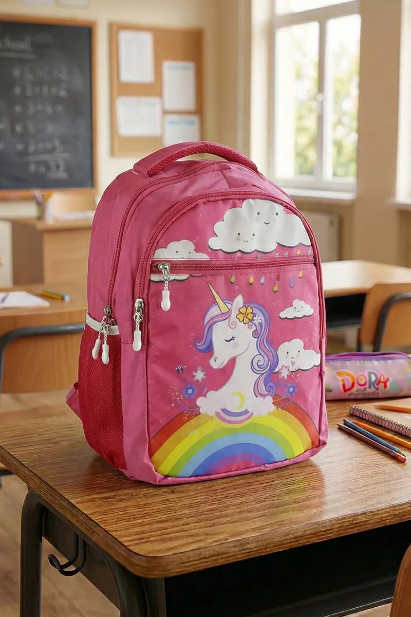 Unicorn Printed School bag for Kids - Up to 5 yrs