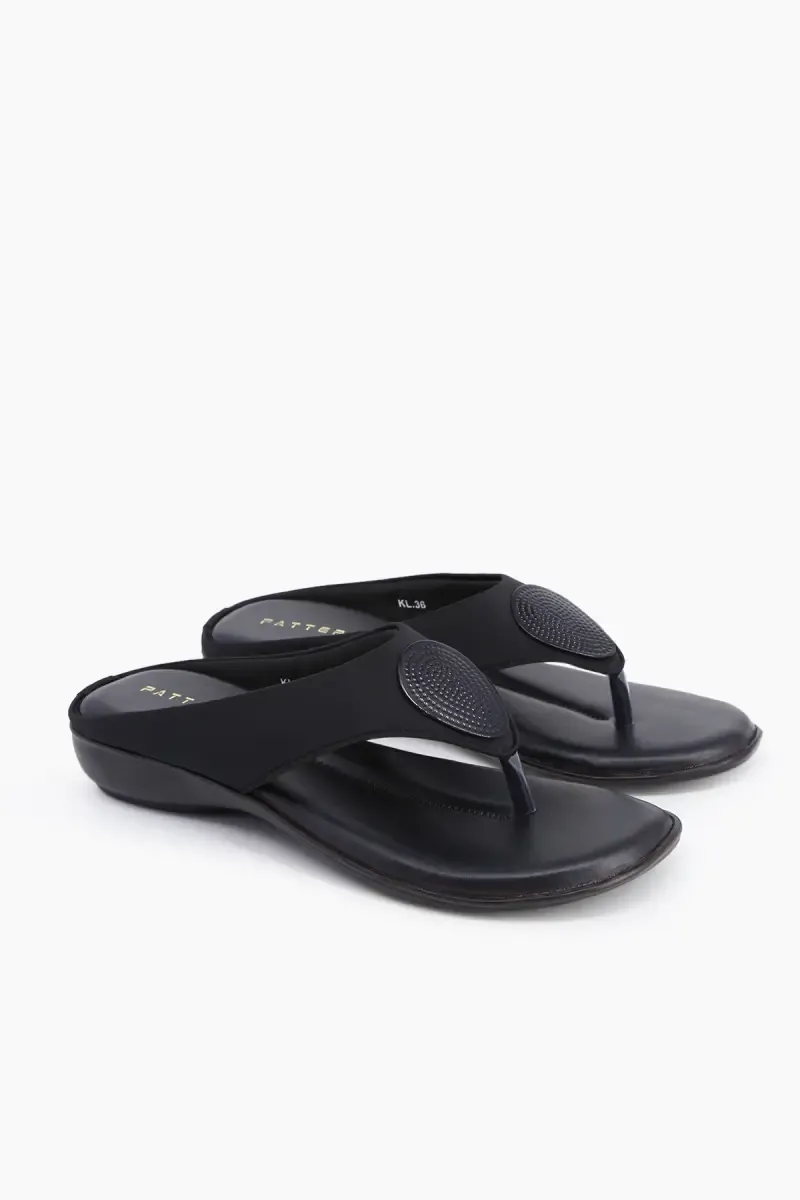 Casual Slip-On Flat Heel Slippers for Women