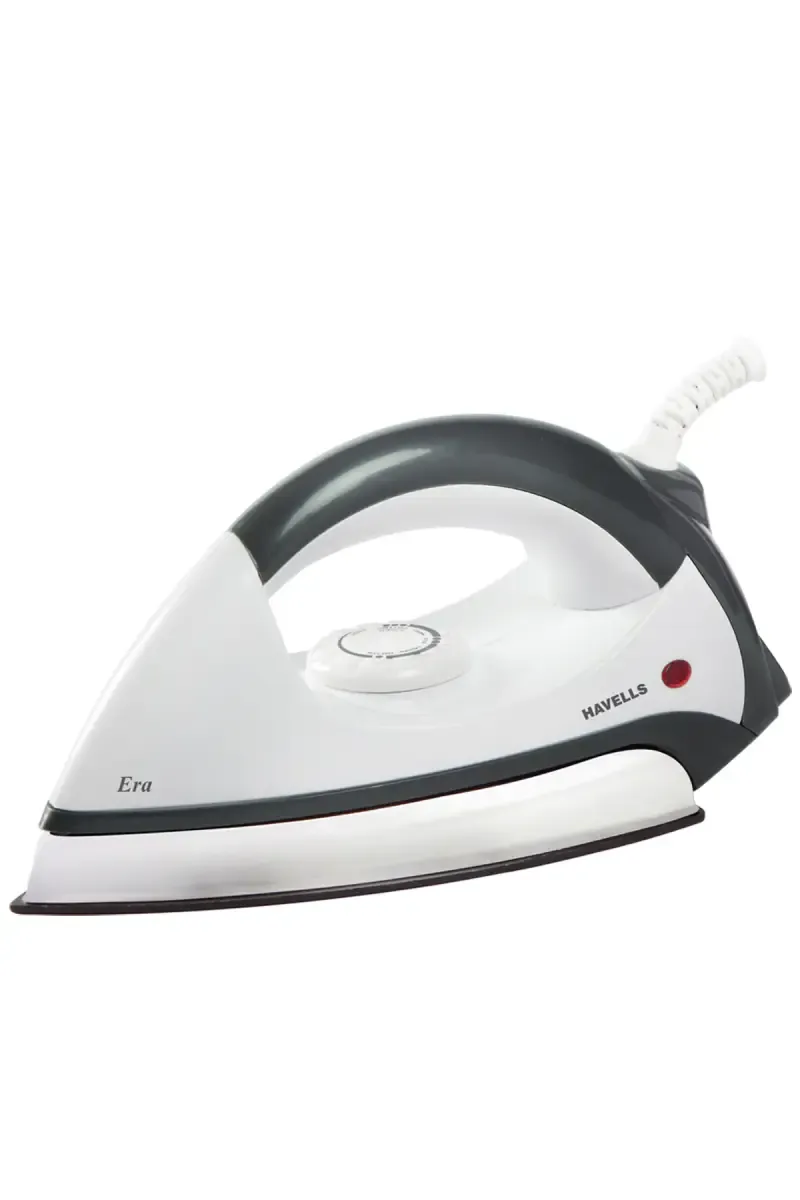 Havells Era 1000 W Dry Iron Box (White & Grey)