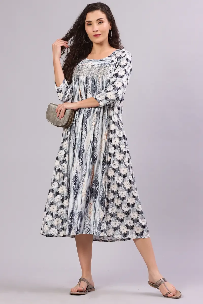 Cotton Printed Maternity Feeding Kurti for Women