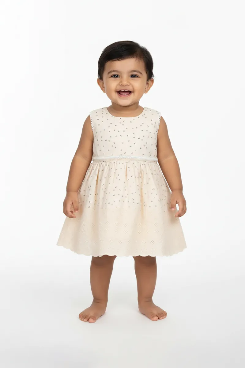 Baby Girl's Floral Printed Frock 015321PEA612