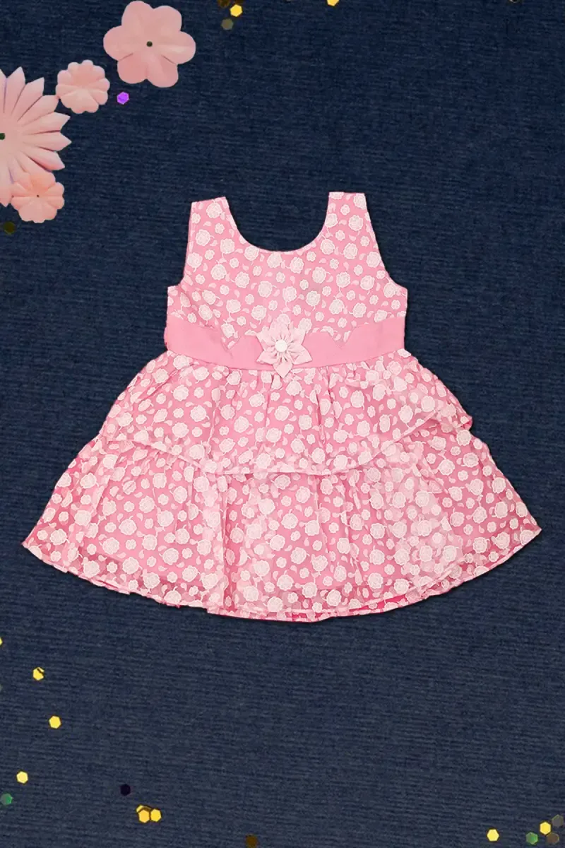 Baby Girl's Floral Printed Frock